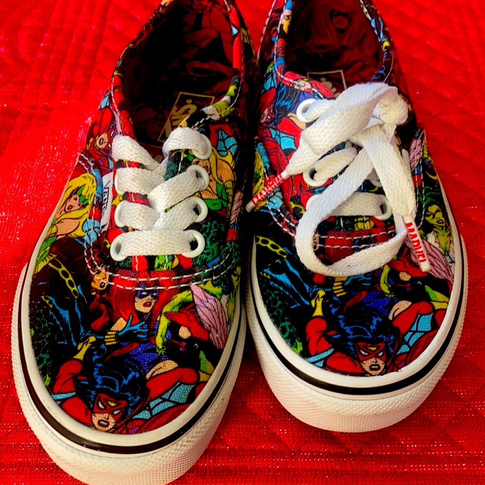 VANS X Marvel Superhero Kids Shoes - Kids 11.5
